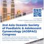 Asia Oceanic Society of Paediatric and Adolescent Gynaecology (AOSPAG) Congress