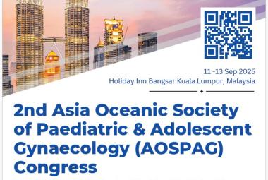 Asia Oceanic Society of Paediatric and Adolescent Gynaecology (AOSPAG) Congress